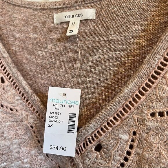 Maurices cream super soft sweater - Picture 6 of 10